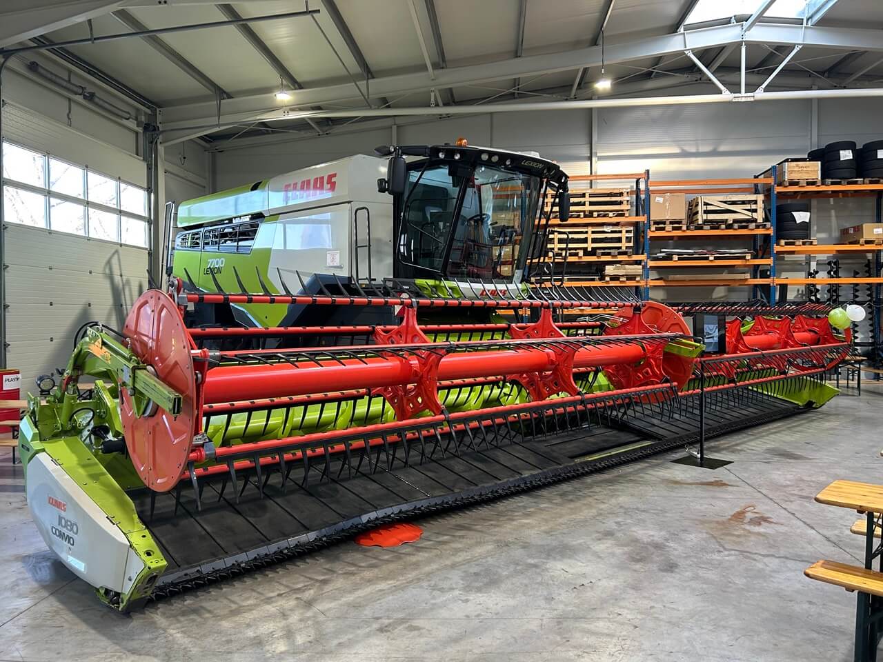 Sklízecí mlátička CLAAS Lexion 7700.