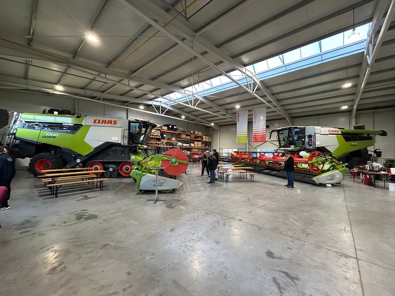 Sklízecí mlátičkY CLAAS Lexion